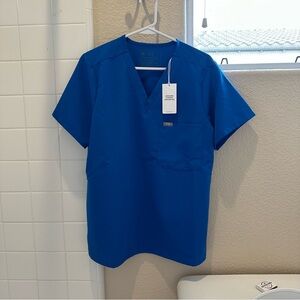 Figs W’s Royal Blue Catarina Scrub Top